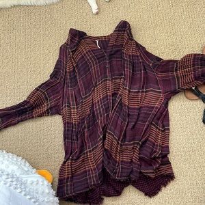 Free People Overside Flannel